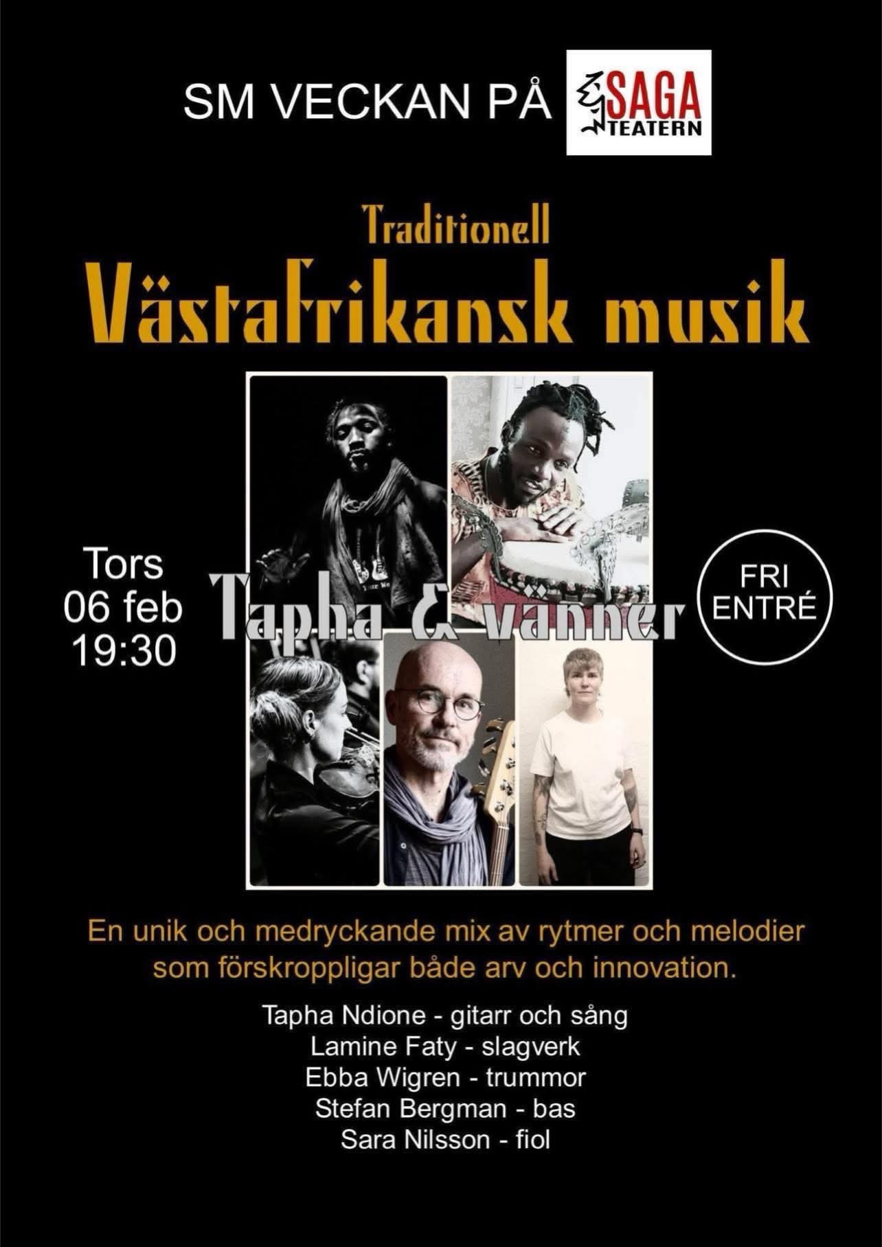 Västafrikansk musikfest 6/2